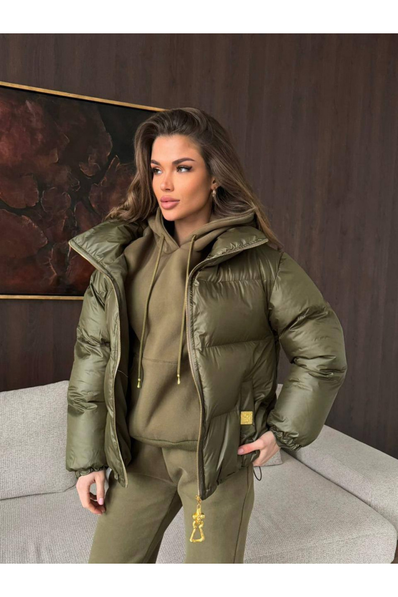 Schiaparelli Женский костюм тройка на флисе premium - Green