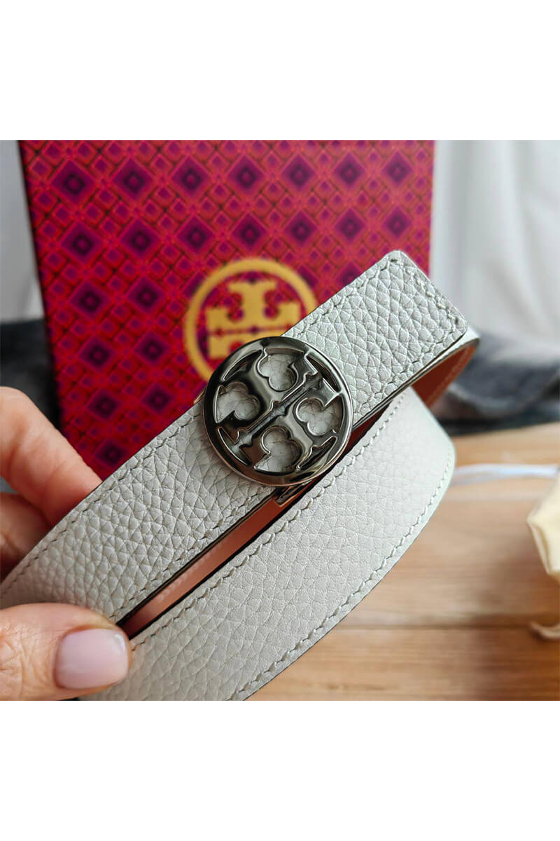 Designer Clothing Двусторонний кожаный ремень Tory Burch - длина 80 / 85 см (3 расцветки)