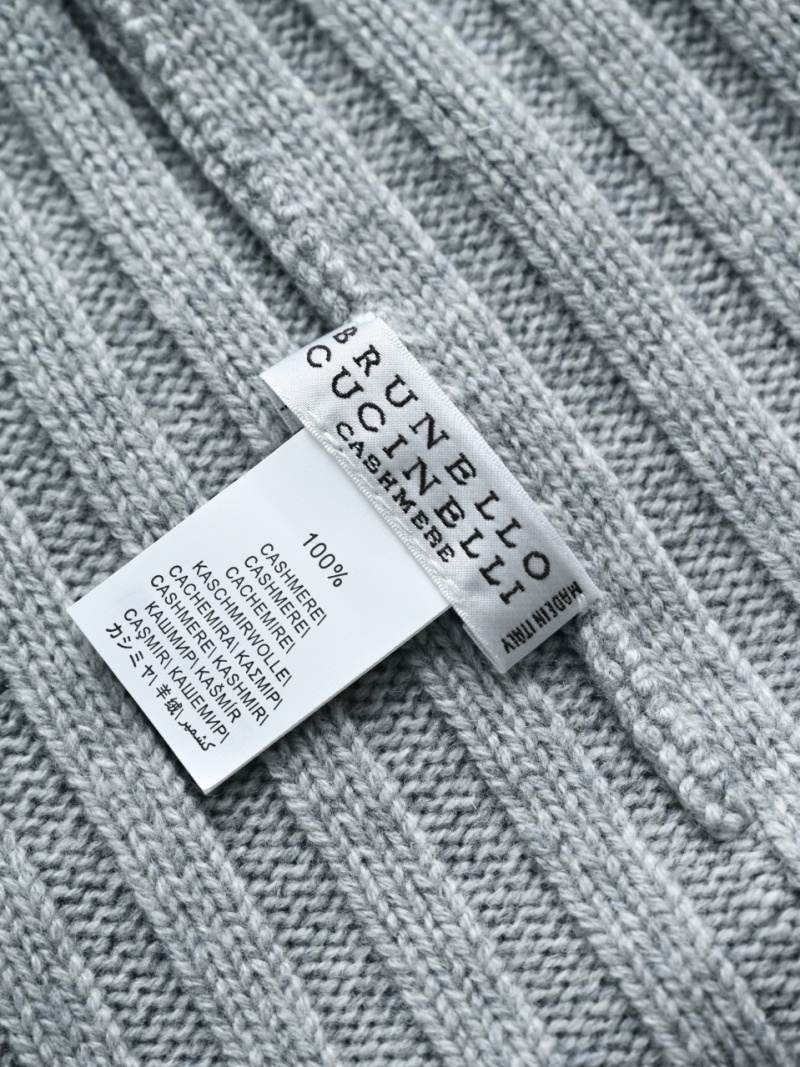Brunеllо Сuсinеlli Кашемировая шапка Premium - Grey