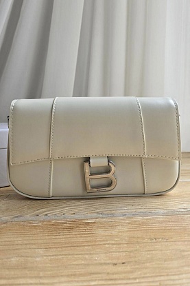 Кожаная сумка Hourglass 22x13 см