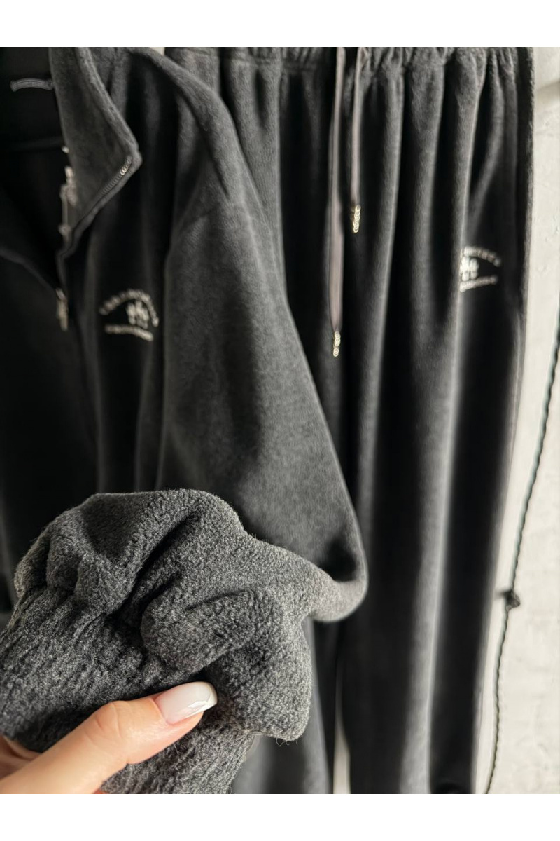 Chrome Hearts Женский серый костюм premium