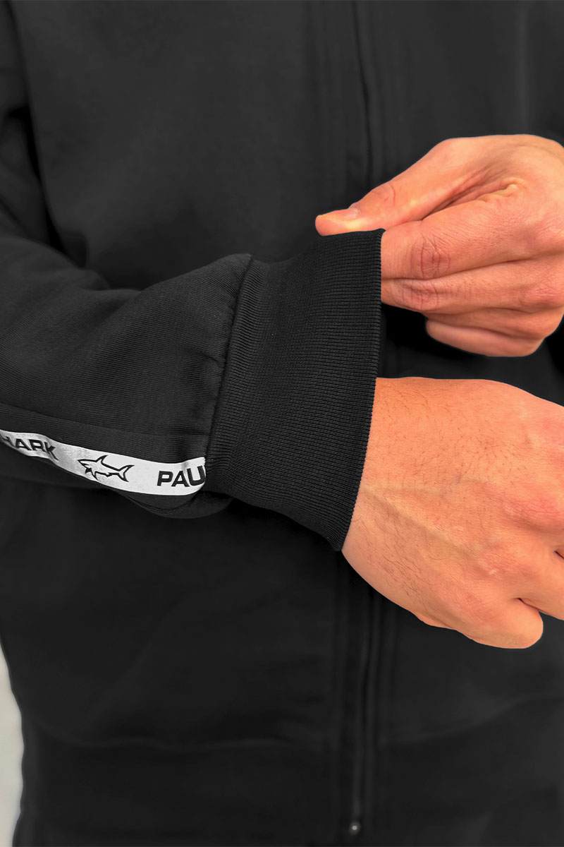 Paul & Shark Чёрная кофта на молнии 