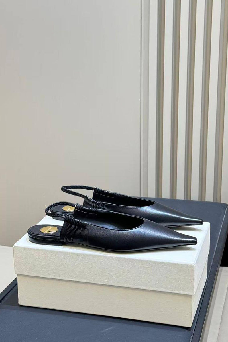 Yves Saint Laurent Женские кожаные мюли premium