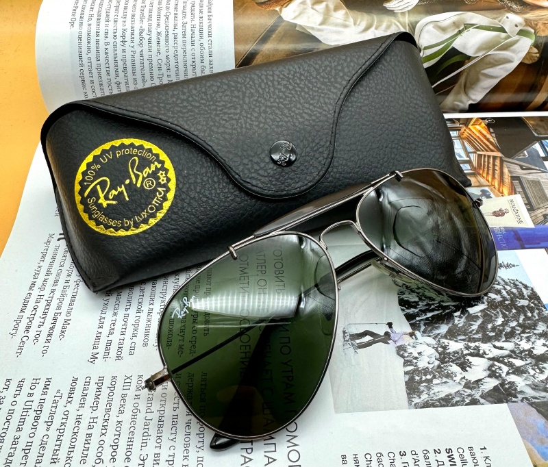 Ray-Ban Солнцезащитные очки Outdorsman - Green / Silver
