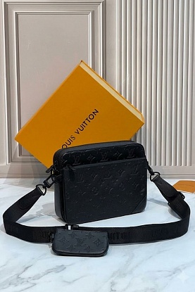 Кожаная сумка Trio premium 25x18.5x7 см