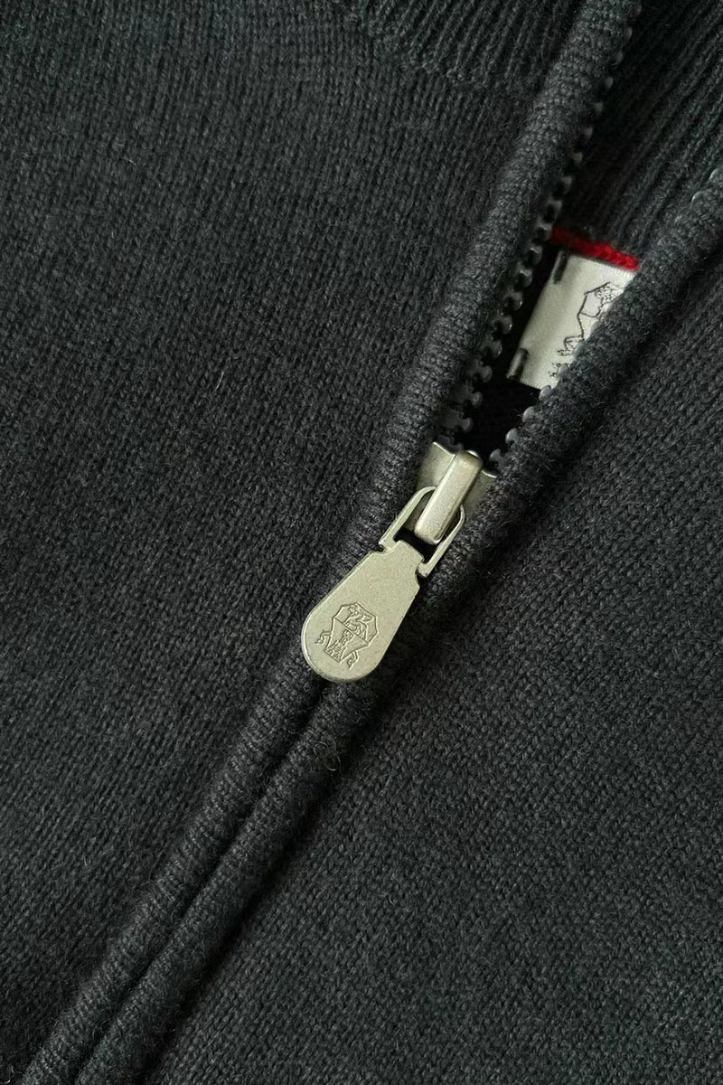 Brunеllо Сuсinеlli Кашемировый свитер Premium - Black Grey