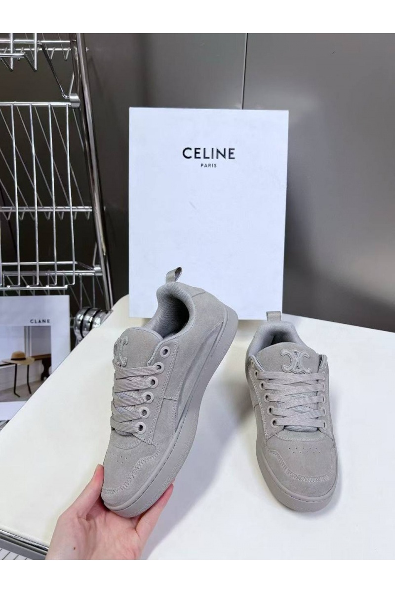 Celine Женские кроссовки Huntington - Grey
