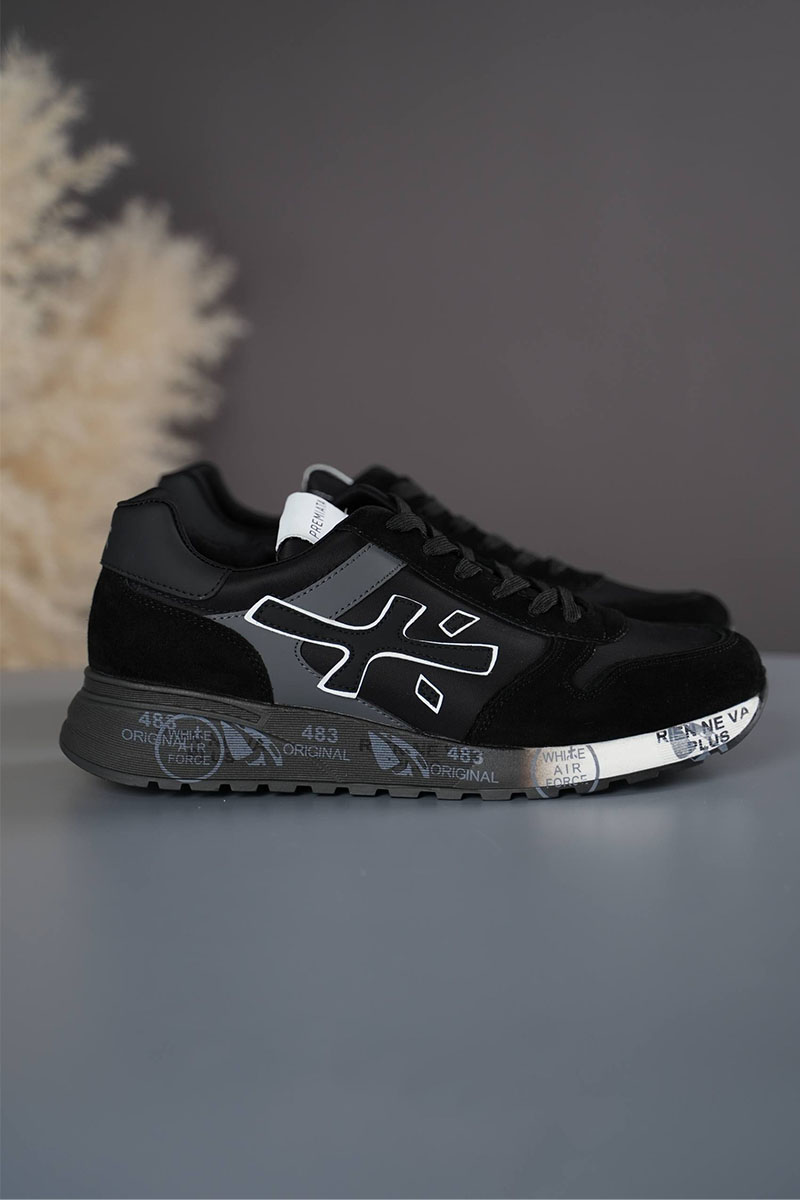 Premiata Мужские кроссовки Mick - Black