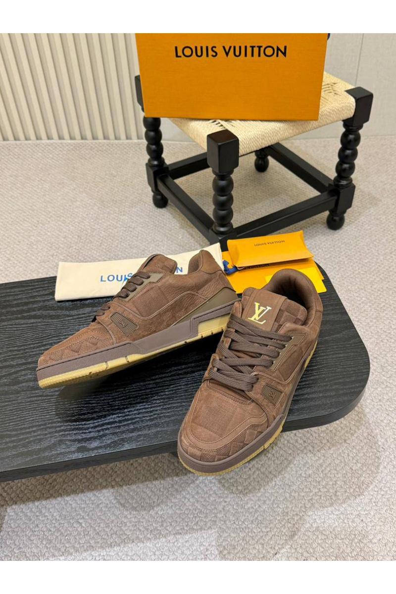 Lоuis Vuittоn Мужские кроссовки Trainer - Brown