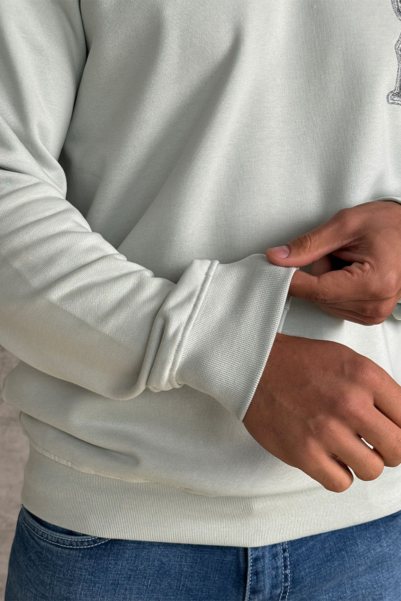 Dior Мужской серый свитшот CD Interlaced 