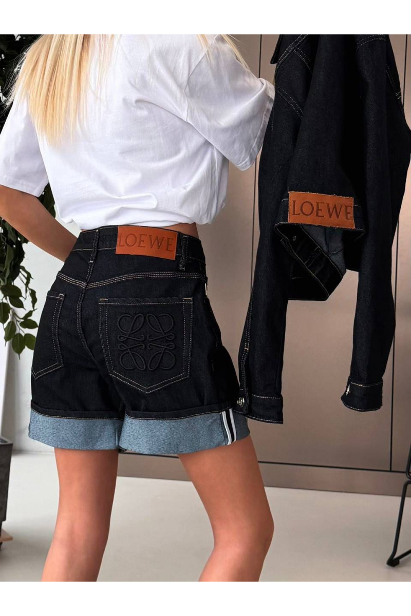 Loewe Женская джинсовые шорты premium
