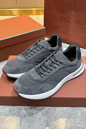 Замшевые кроссовки Week End Walk - Grey
