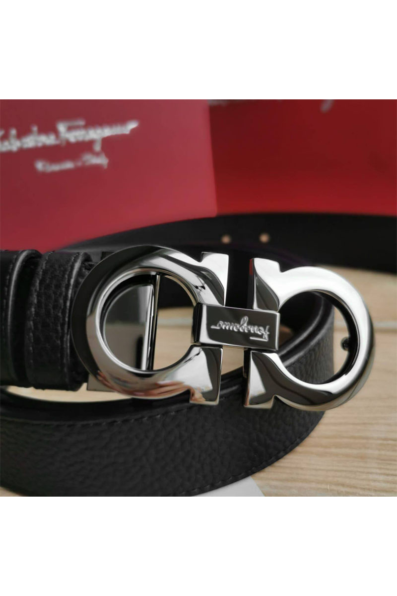 Salvatore Ferragamo Кожаный ремень (длина 100 / 105 / 110 см)