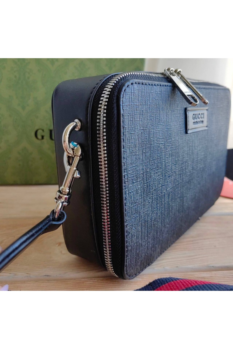 Gucci Мужская сумка на плечо с узором GG Supreme 22x14 см