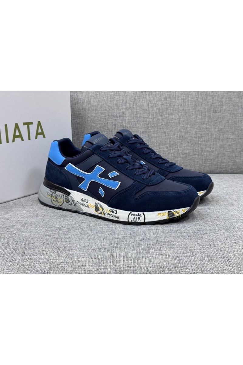 Premiata Комбинированные кроссовки Mick