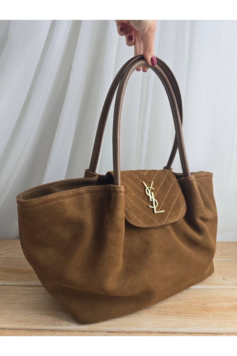 Yves Saint Laurent Замшевая сумка Le 5 a 7 40x22