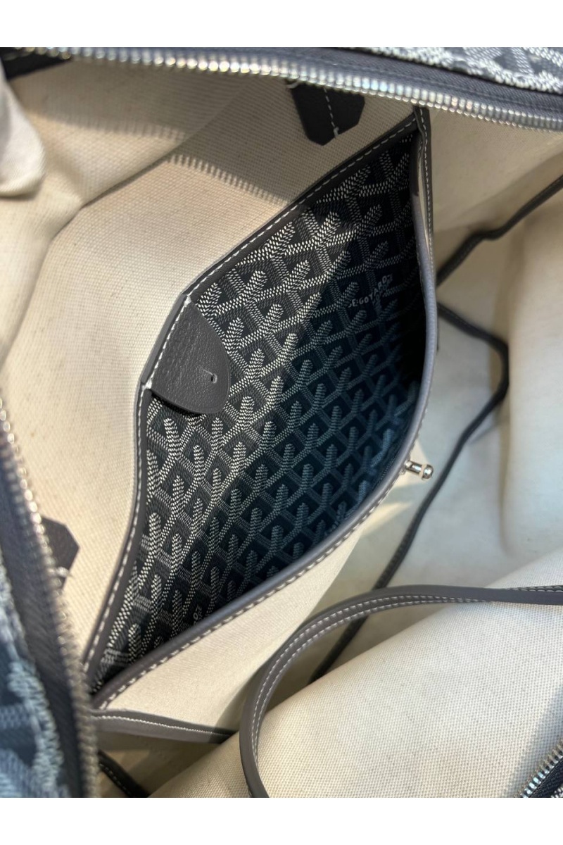 Designer Clothing Кожаная сумка Goyard Artois premium 31x24x15 см