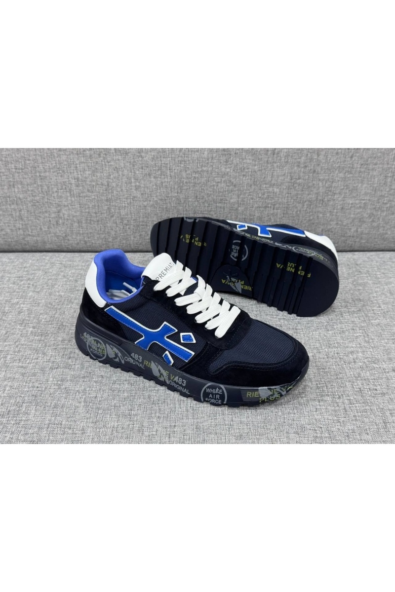 Premiata Комбинированные кроссовки Mick