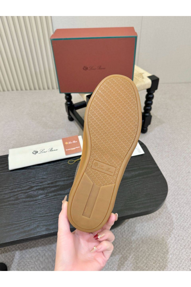 Loro Piana Мужские кроссовки Tennis Walk - Green