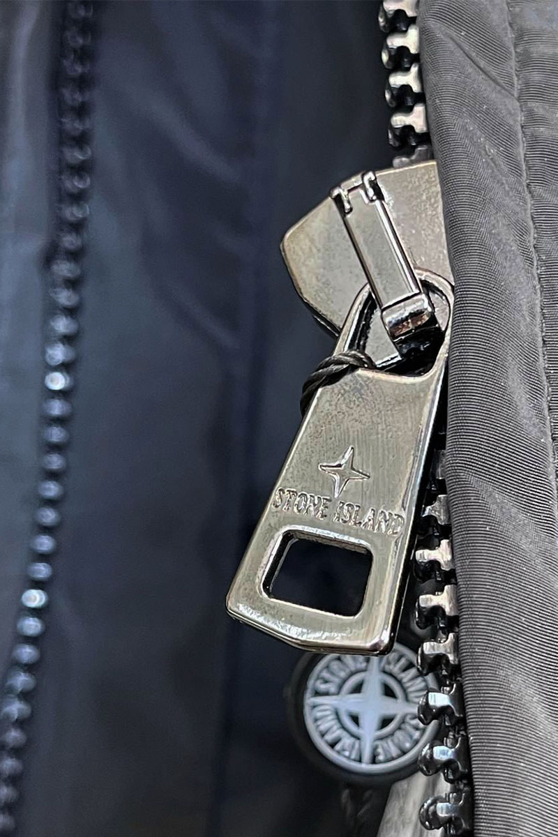 Stone Island Парка тёмно-синего цвета compass-patch