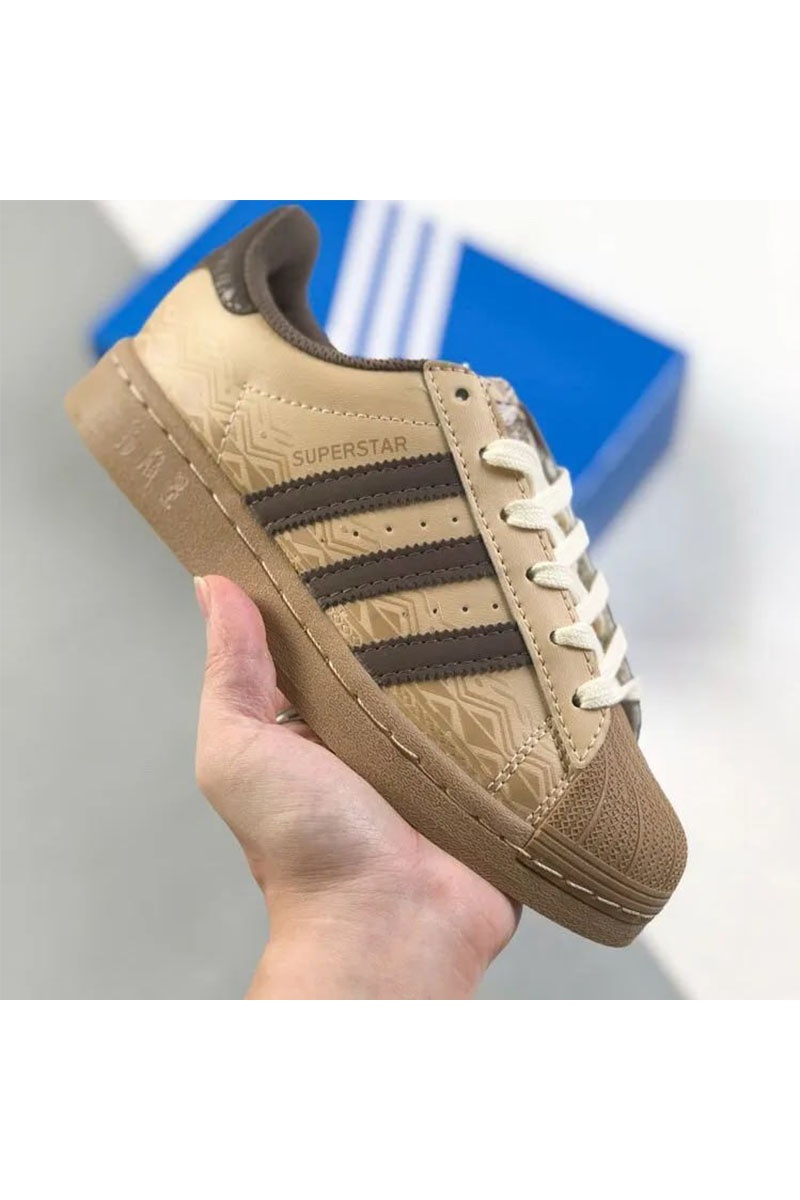 Adidas Кроссовки Superstar "Magic Beige Tribal"