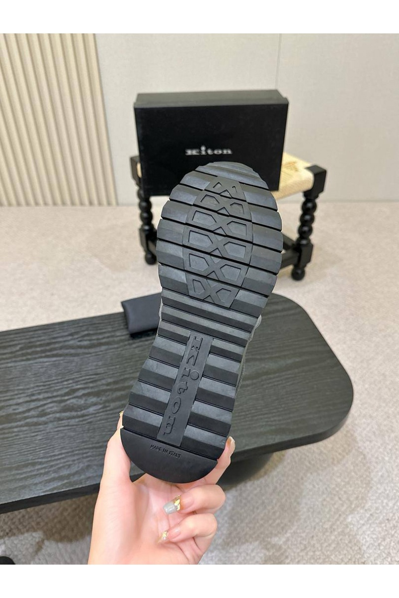 Kiton Мужские комбинированные кроссовки 