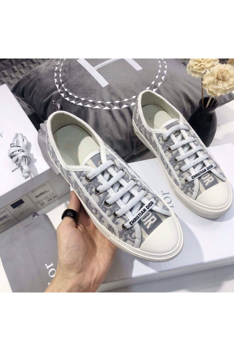 Dior Женские кроссовки Walk'n'Dior Oblique motif