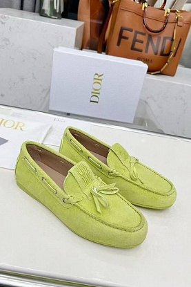 Женские лоферы Miss - Green
