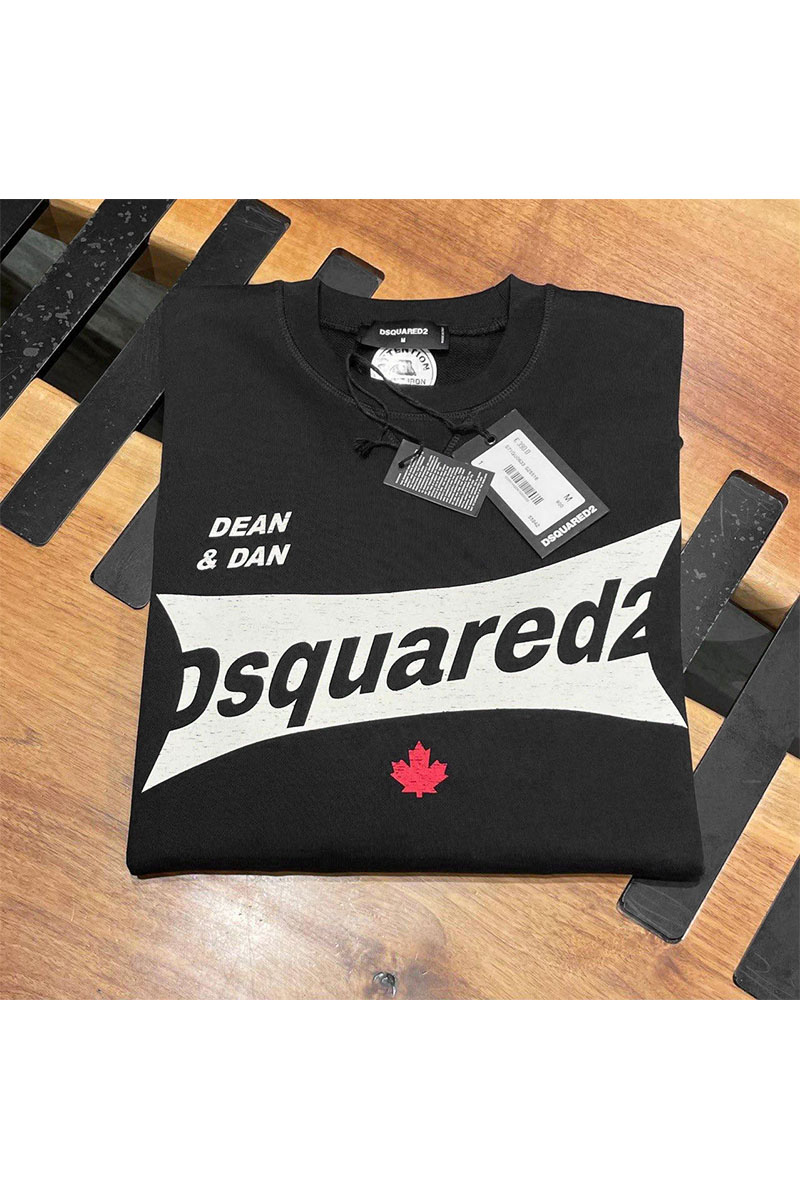 Dsquared2 Мужской чёрный свитшот cool fit