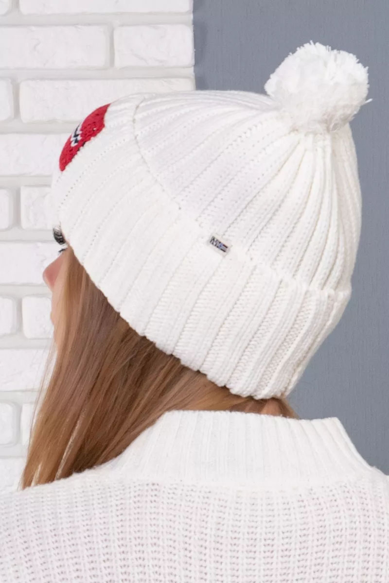 Napapijri Шапка белого цвета Semiury 