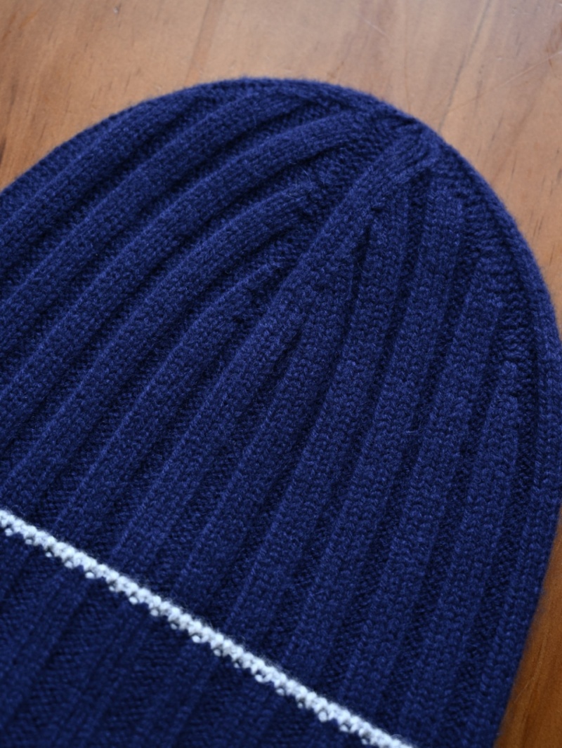 Brunеllо Сuсinеlli Кашемировая шапка premium - Purplish Blue