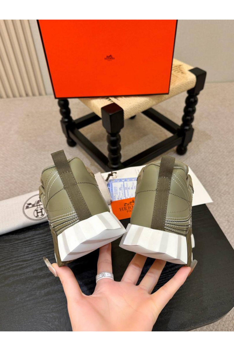 Hermes Мужские кроссовки Bouncing - Beige