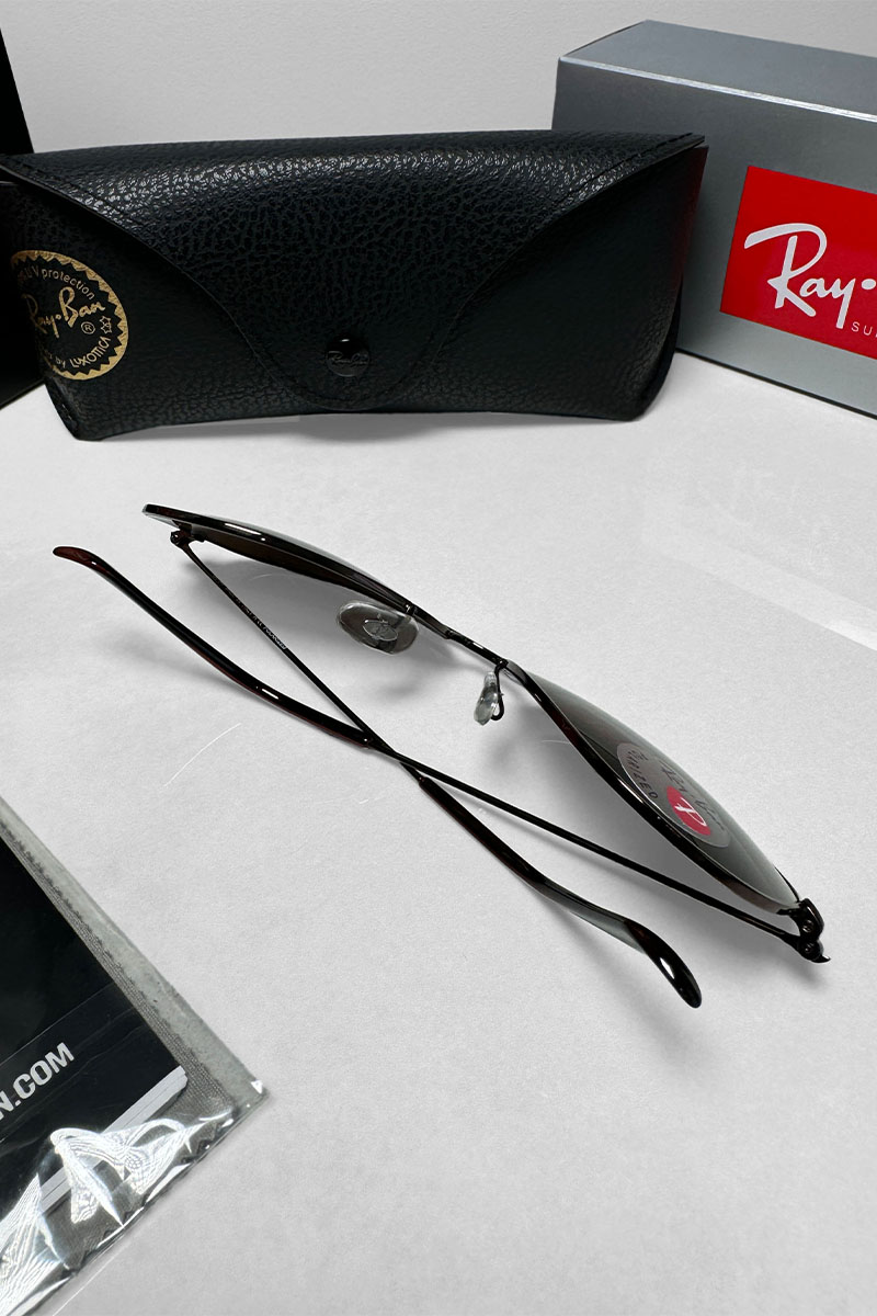 Ray-Ban Солнцезащитные очки Aviator Large Metal - Brown