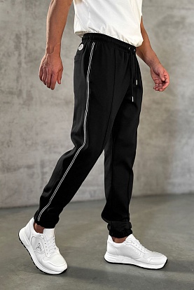 Мужские спортивные штаны striped - Black