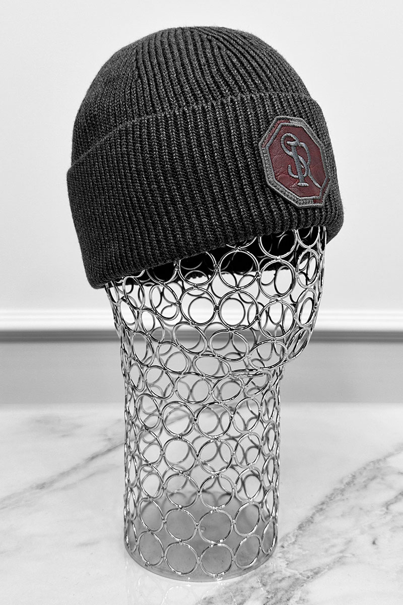 Stеfаnо Riссi Шапка logo-embroidered - Dark Grey