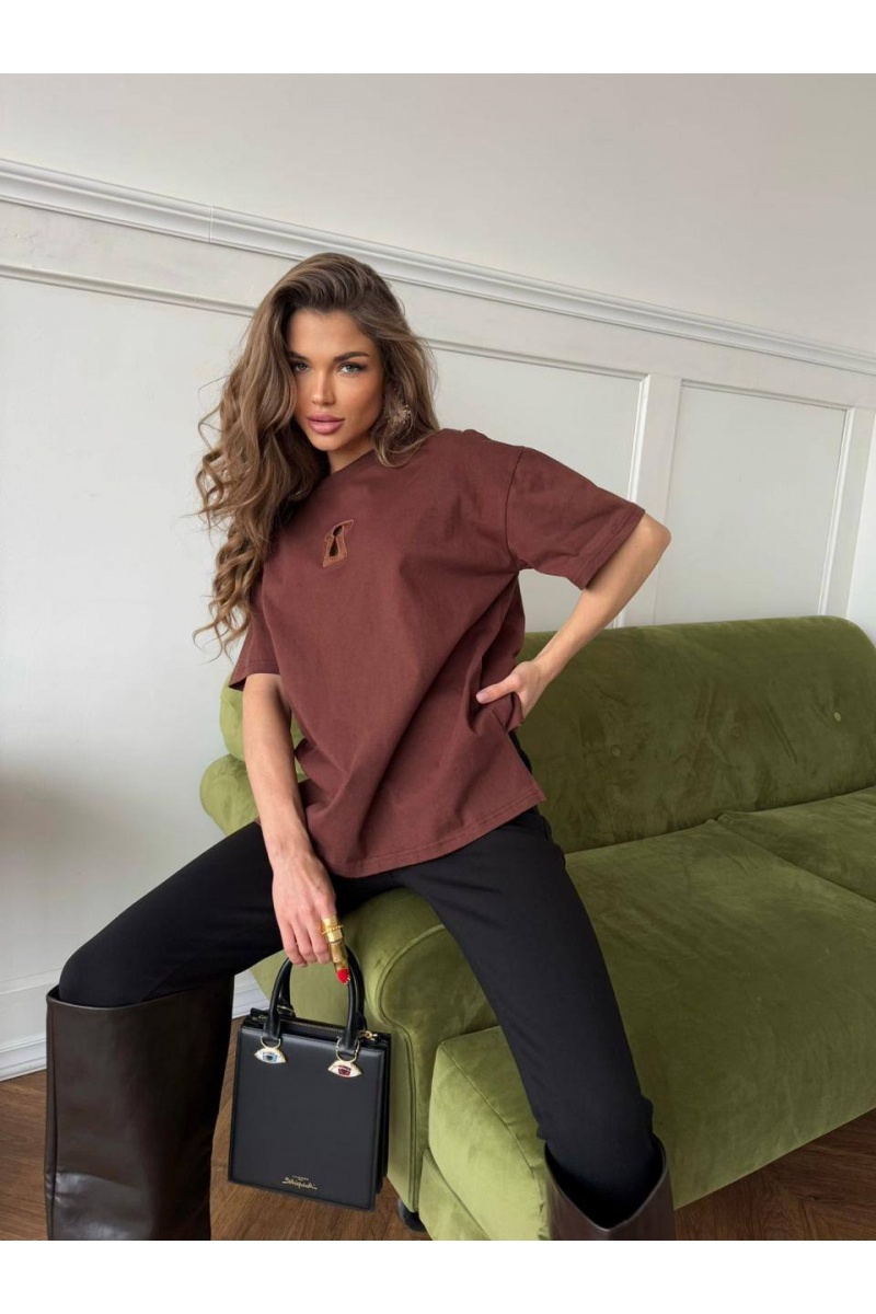 Schiaparelli Женская футболка premium - Brown