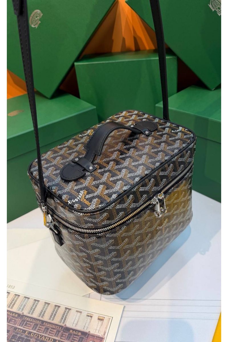 Designer Clothing Кожаная сумка Goyard Muse Vanity Case ​premium 20x16x14 см