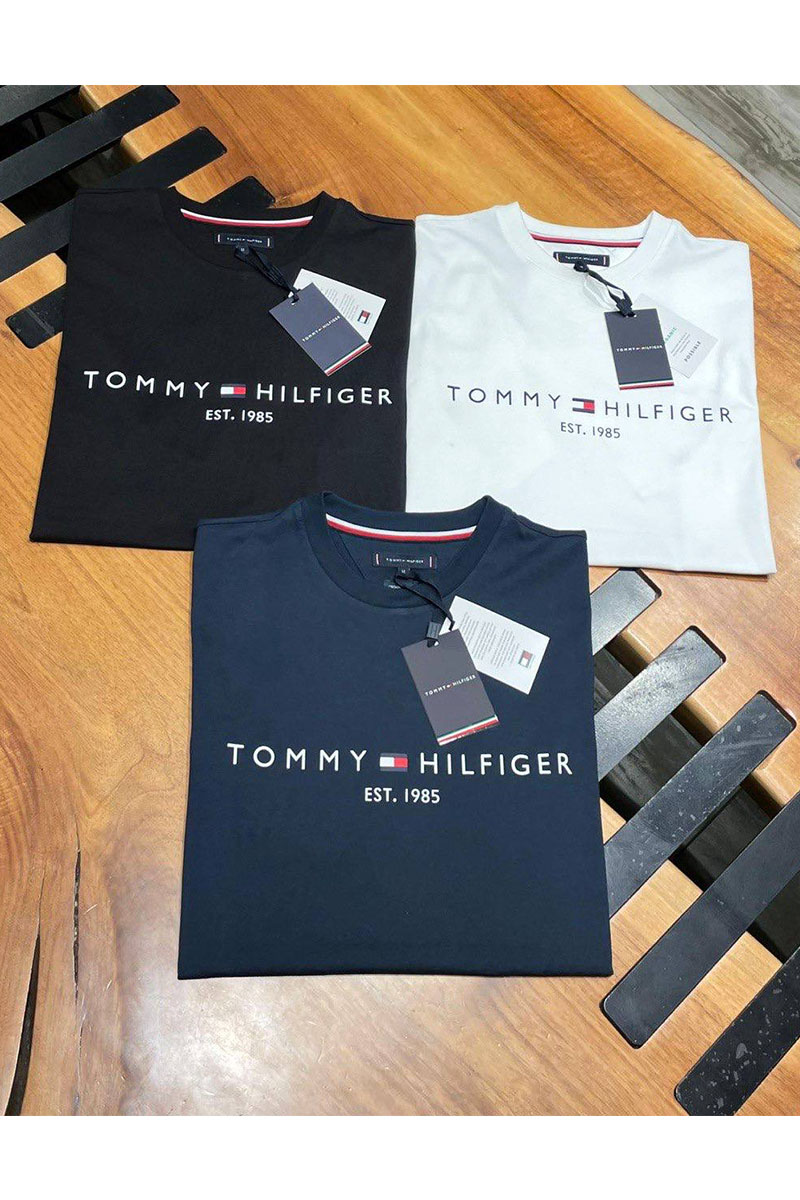 Tommy Hilfiger Футболка белого цвета Core Logo