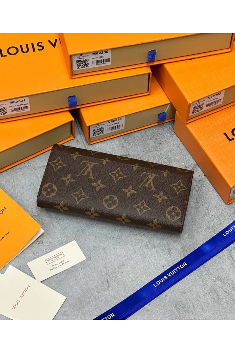 Lоuis Vuittоn Кожаный кошелек Sarah Premium 19x10.5x2.5 см