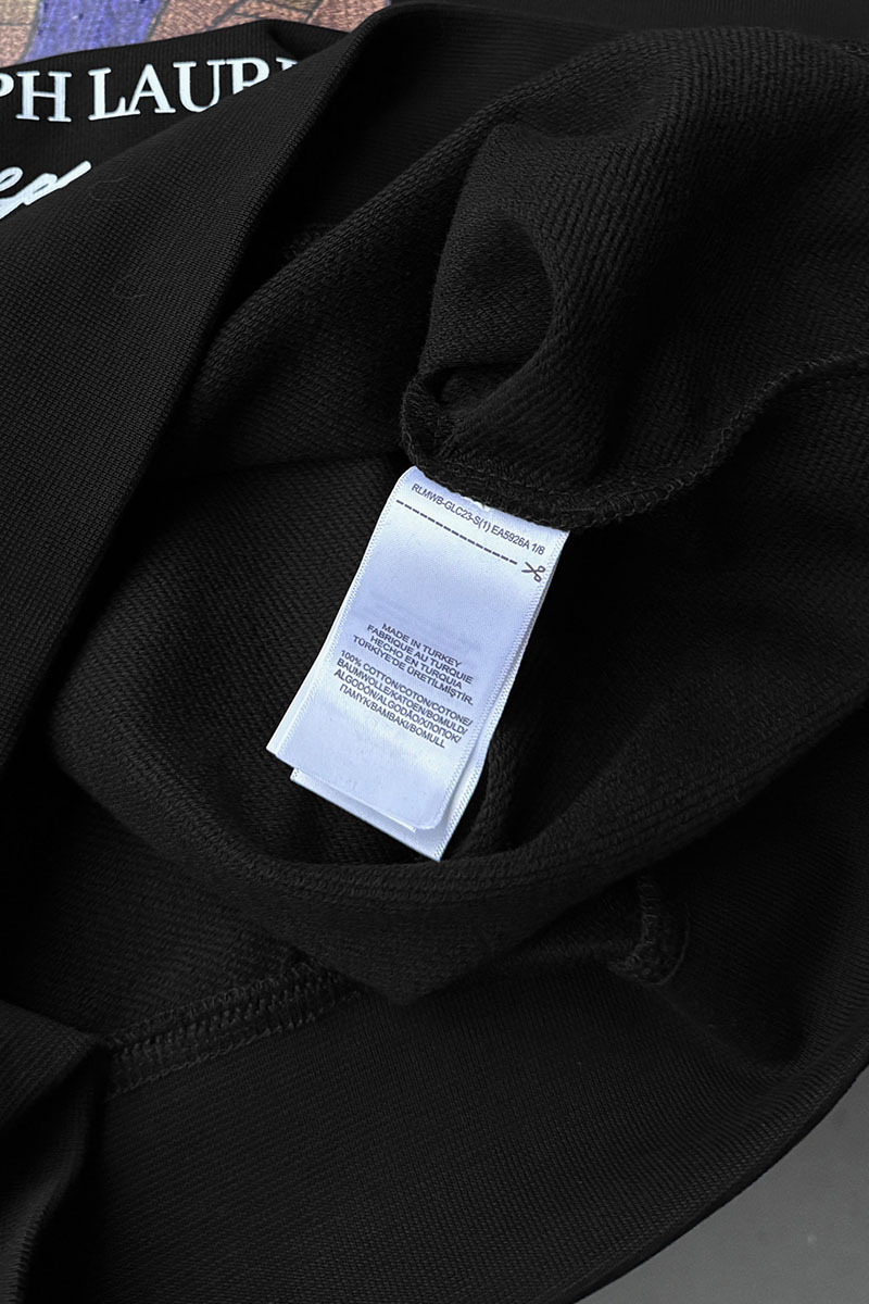 Polo Ralph Lauren Чёрный свитшот "Bear" 