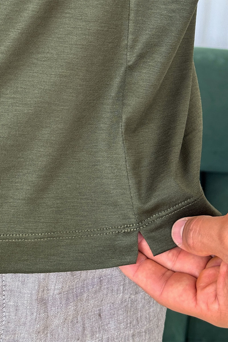 Hermes Мужская футболка Premium - Green 