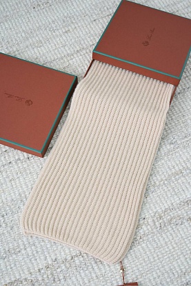 Кашемировый шарф premium - Beige