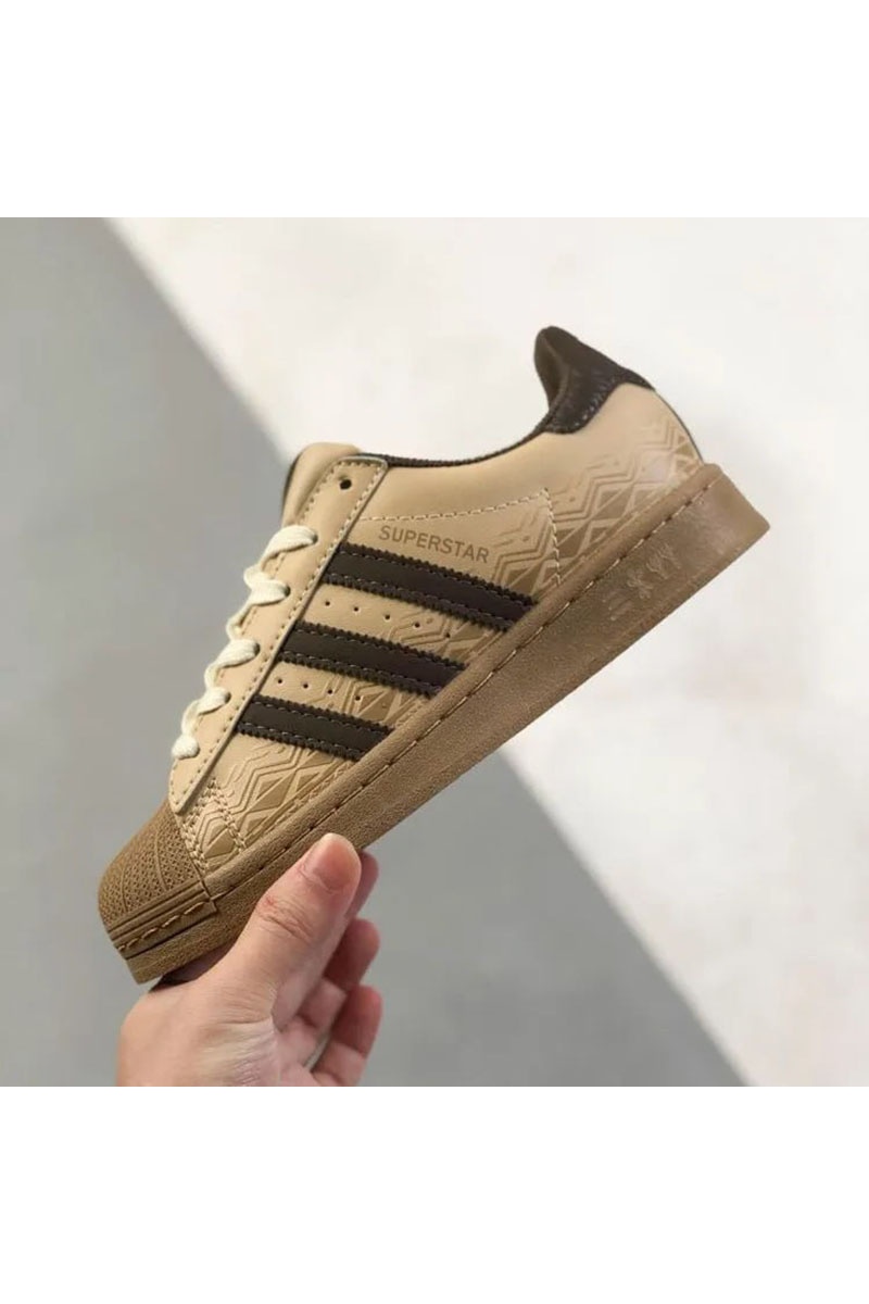 Adidas Кроссовки Superstar "Magic Beige Tribal"