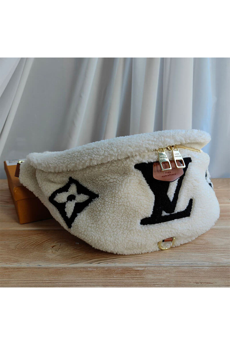Lоuis Vuittоn Сумка на пояс Monogram Teddy 31x20 см - White 