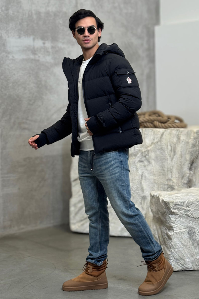 Moncler Мужской пуховик Grenoble - Black 