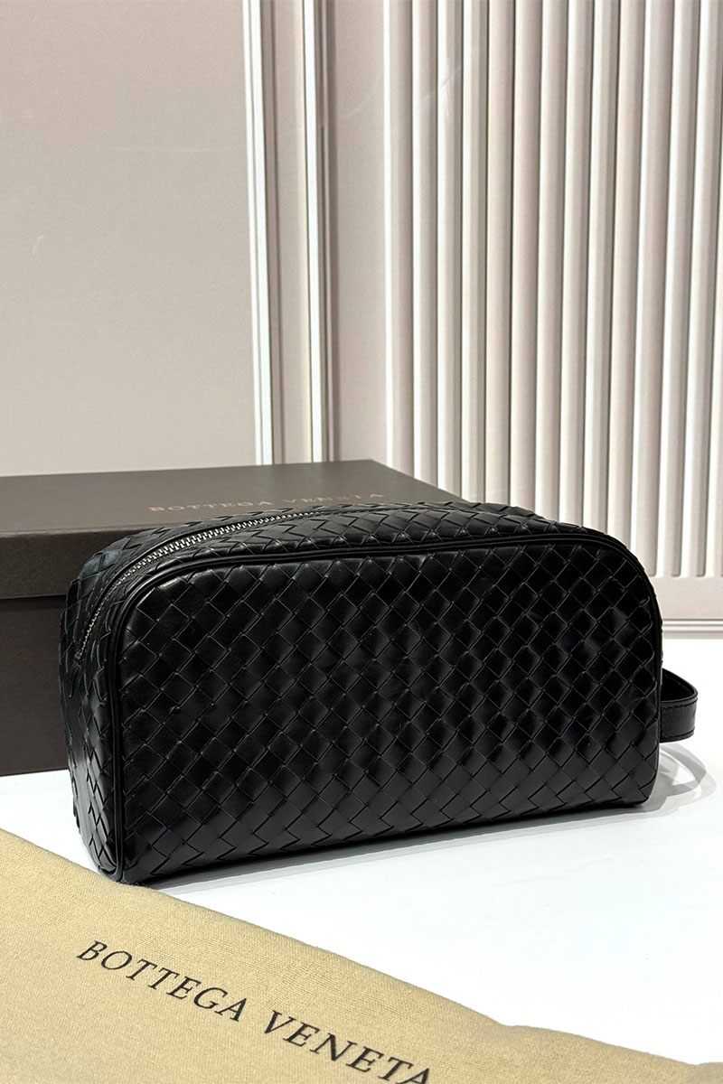 BV Кожаный несессер Intreccio premium 25x14x8 см