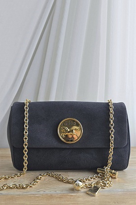 Замшевая сумка Small Heritage 28x17 см