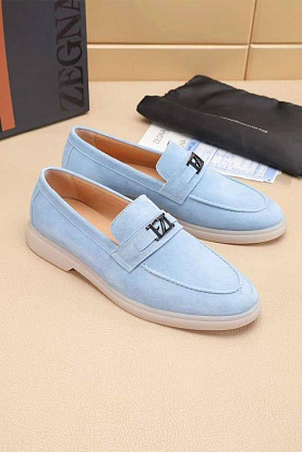 Мужские замшевые лоферы 