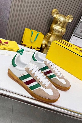 Женские кроссовки Gazelle Collaboration - Beige