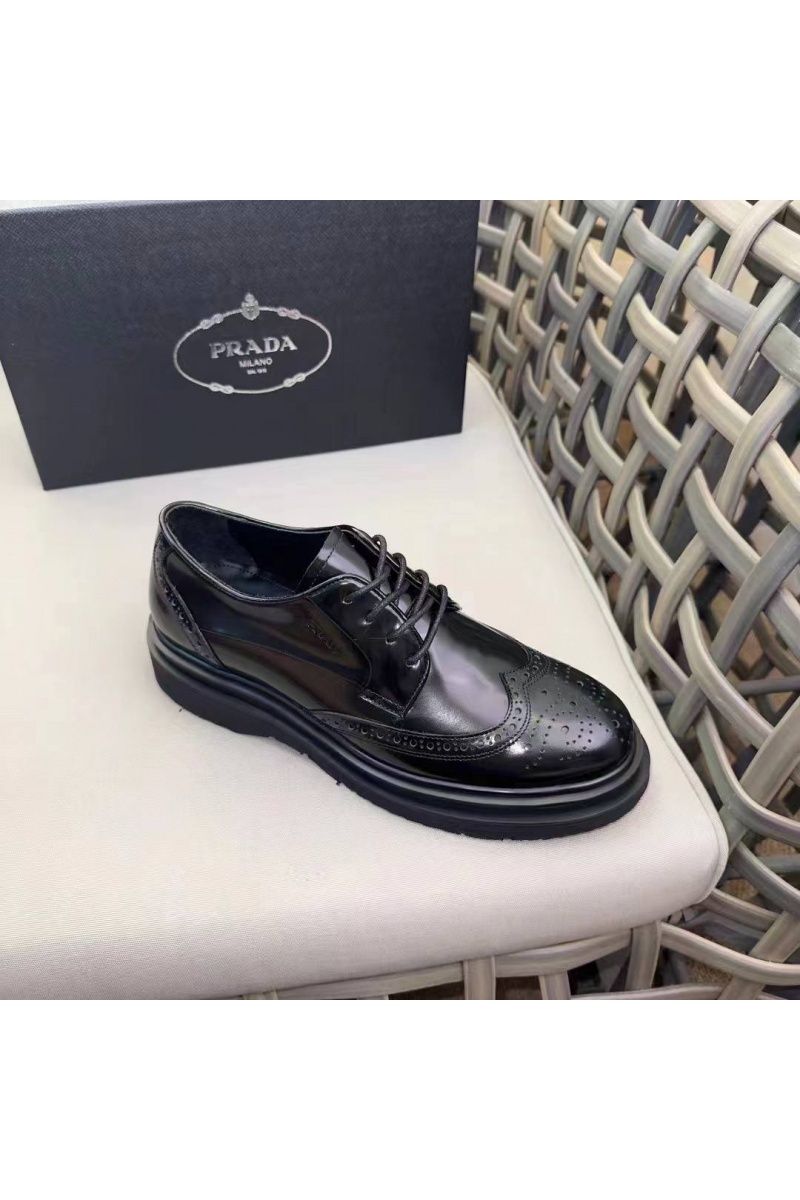Prada Лакированные ботинки premium - Black
